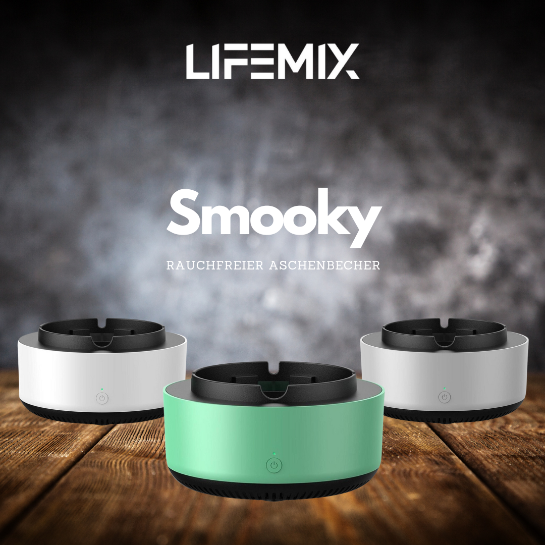 Smooky - Rauchfreier Aschenbecher – Lifemix
